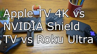 Apple TV 4K vs NVIDIA Shield TV vs Roku Ultra