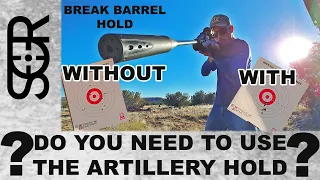 DO THIS TO GET BETTER ACCURACY - Break Barrel Artillery Hold - Gamo Swarm Magnum & Gamo Swarm Fusion