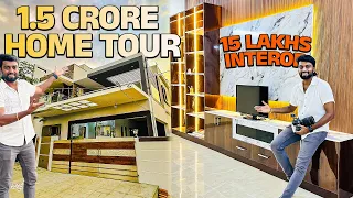 1.5 Crore 🏠 HOME TOUR 5'Bedroom DUPLEX House with 15'L Interiors !!