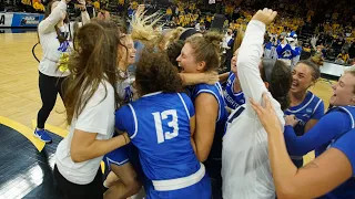 Full final 1:30 of Creighton's upset over Iowa in second round