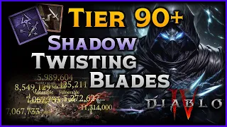 Diablo 4 Rogue Build - Updated Twisting Blades Shadow Imbuement Build Guide / Tier 90 - 100