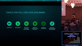 1 01 Hacking is Dead Long Live Hacking Michael Collins