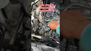 How to replace Citroen alternator