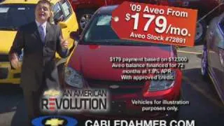 Want a new Cobalt Or Aveo ? Think Cable Dahmer