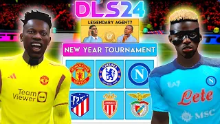 THE REAL CLUBS CHALLENGE! - NEW YEAR TOURNAMENT EVENT IN DLS 24 - DREAM LEAGUE SOCCER 2024