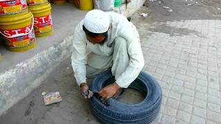 How to Convert Used Old Tyres into a Beautiful Tub