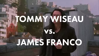 Tommy Wiseau in The Room vs. James Franco in The Disaster Artist ("I did not hit her " scene)