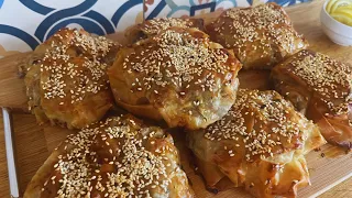 ХРУСТЯЩАЯ  СЛОЁНАЯ САМСА ИЗ ТЕСТА-Filo. Сытно. Быстро.