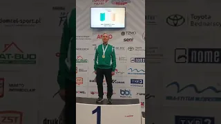 European M80 400m medal Ceremony