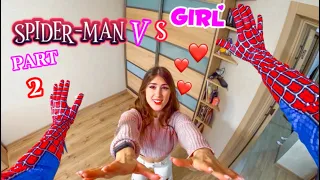 SPIDER-MAN ESCAPING BEAUTIFUL GIRL PART 2 ​⁠(Epic Parkour Pov) ​⁠@jumphistory