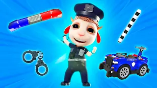 Tommy Policeman | New Cartoon for kids | Dolly and Friends