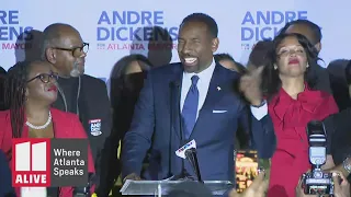 Andre Dickens thanks mom in Atlanta mayor victory speech