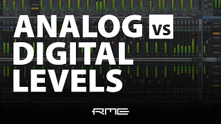 Matching Analog and Digital Levels