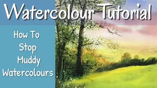 How To Stop Your Watercolour From Getting Muddy & Overworked