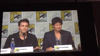 The Vampire Diaries at Comic-Con 2016 - Ian Somerhalder and Paul Wesley