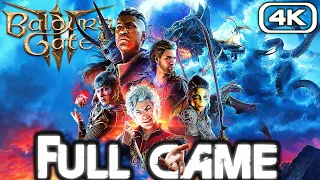 BALDUR'S GATE 3 Gameplay Walkthrough FULL GAME (4K 60FPS) No Commentary