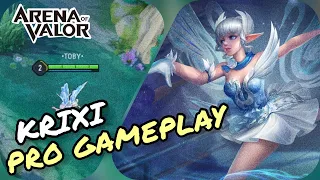 Krixi Mid Lane Pro Gameplay | White Swan Skin | Arena Of Valor - Liên Quân Mobile #arenaofvalor