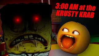 Scary Krabby Patties!!! | 3 AM at the Krusty Krab!