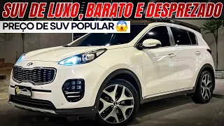 UM SUV DE LUXO BARATO E INCRÍVEL QUE O BRASILEIRO NÃO COMPRA! 😱 KIA SPORTAGE 2.0: desprezado e bom