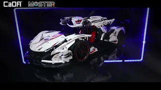 CaDA Bricks Master Series C61053W V12 Hypercar | Designed by SuhWan Ji