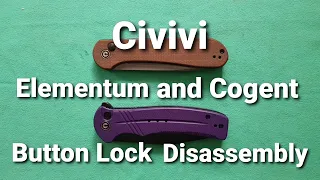Civivi Button Lock Disassembly