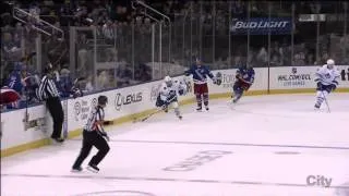 Bozak Goal - Leafs 5 vs Rangers 2 - Oct 12th 2014 (HD)