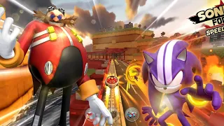 Eggman Vs Darkspine Sonic Boost Battle With Voice (HD Widescreen)