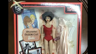 Barbie My Favorite Time Capsule 1962 Brunette Bubble Cut Doll