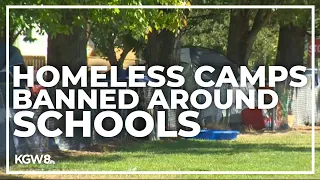 Mayor Wheeler bans homeless camps around schools and school walking routes