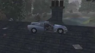 GTA 3: Cheetah jump onto lakehouse [no audio]