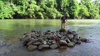 Full Video: 365 days solo bushcraft & camping - Building survival shelter - Free bushcraft