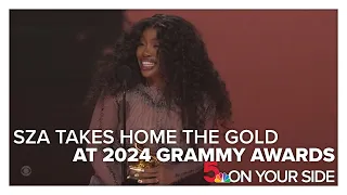 SZA takes home 3 awards at 2024 Grammys