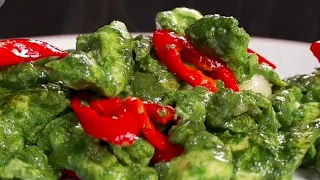 Creative Emerald Chicken Recipe Created By Chef Bao