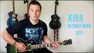 How To REALLY Play: KISS - Detroit Rock City (part 1 guitar lesson + tutorial with tabs)