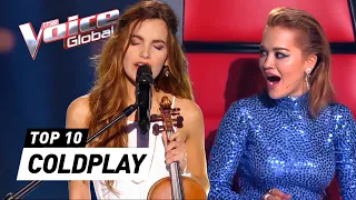 Incredible COLDPLAY Blind Auditions on The Voice