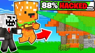 TRISEZ CU HACK-URI vs ANA BANANA in Minecraft...