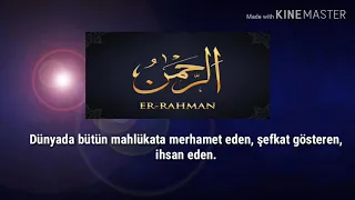 ESMA'ÜL HÜSNA ( ALLAH'IN 99 GÜZEL İSMİ )