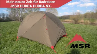 Mein neues Zelt für Radreisen -MSR Hubba Hubba NX-