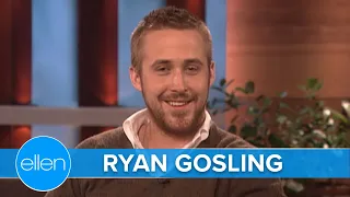 Ryan Gosling's First Interview on The Ellen Show