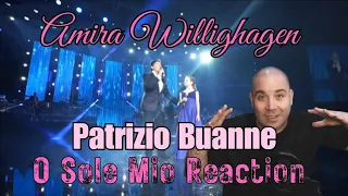 Amira Willighagen & Patrizio Buanne O Sole Mio Live REACTION!!