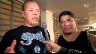 Metallica interview-James Hetfield and Robert Trujillo