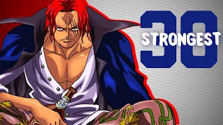 Ranking 30 Strongest One Piece Characters Even Though I DON'T Read it (this should be fun)