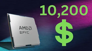 اقوى و اغلى معالج بالعالم | AMD Epyc 9754s