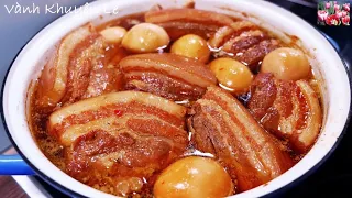 Nấu Cách này để có NỒI THỊT KHO TÀU ngon nhất Thế Giới - Perfect Caramelized Pork by Vanh Khuyen
