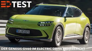 2022 Genesis GV60 - Sportlich und Sparsam? Fahrbericht - Test - Review Verbrauch | Electric Drive