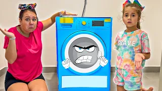 Ruby and Bonnie Washing Machine Story with good lesson