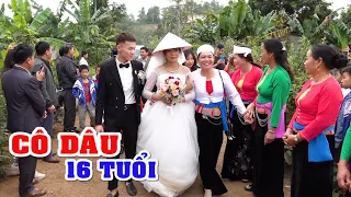 Đám cưới dân tộc Mường Hòa Bình, cô dâu 16 tuổi trẻ nhất Phú Thọ