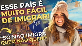 Um País EXTREMAMENTE FÁCIL de IMIGRAR