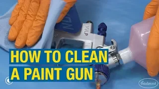 How to Clean a Paint Gun Using Paint Gun & Equipment Cleaner! - Eastwood