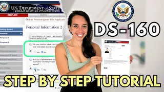 HOW TO FILL OUT Form DS-160 Correctly! | Step-by-Step Guide 2024 | K1 USA Visa Application